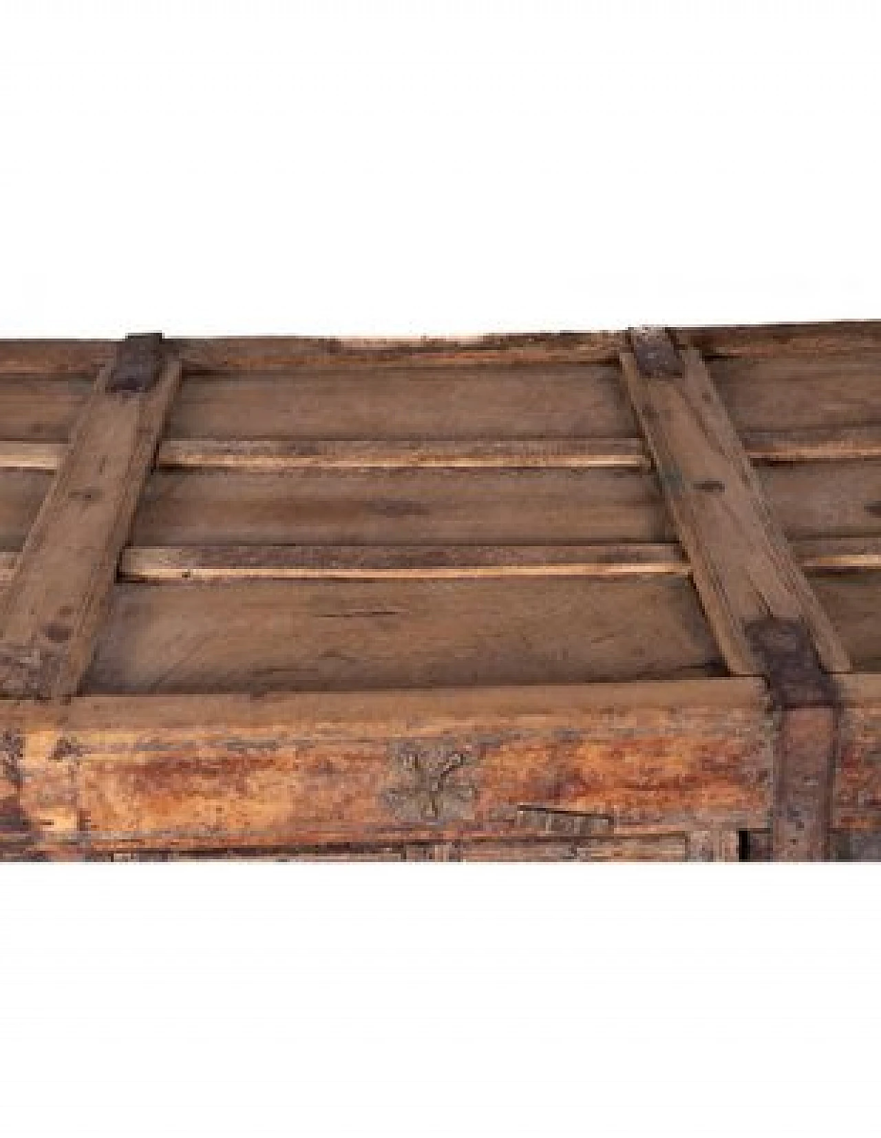 Teak chest of drawers, with decorations and inlays, early 20th century 15