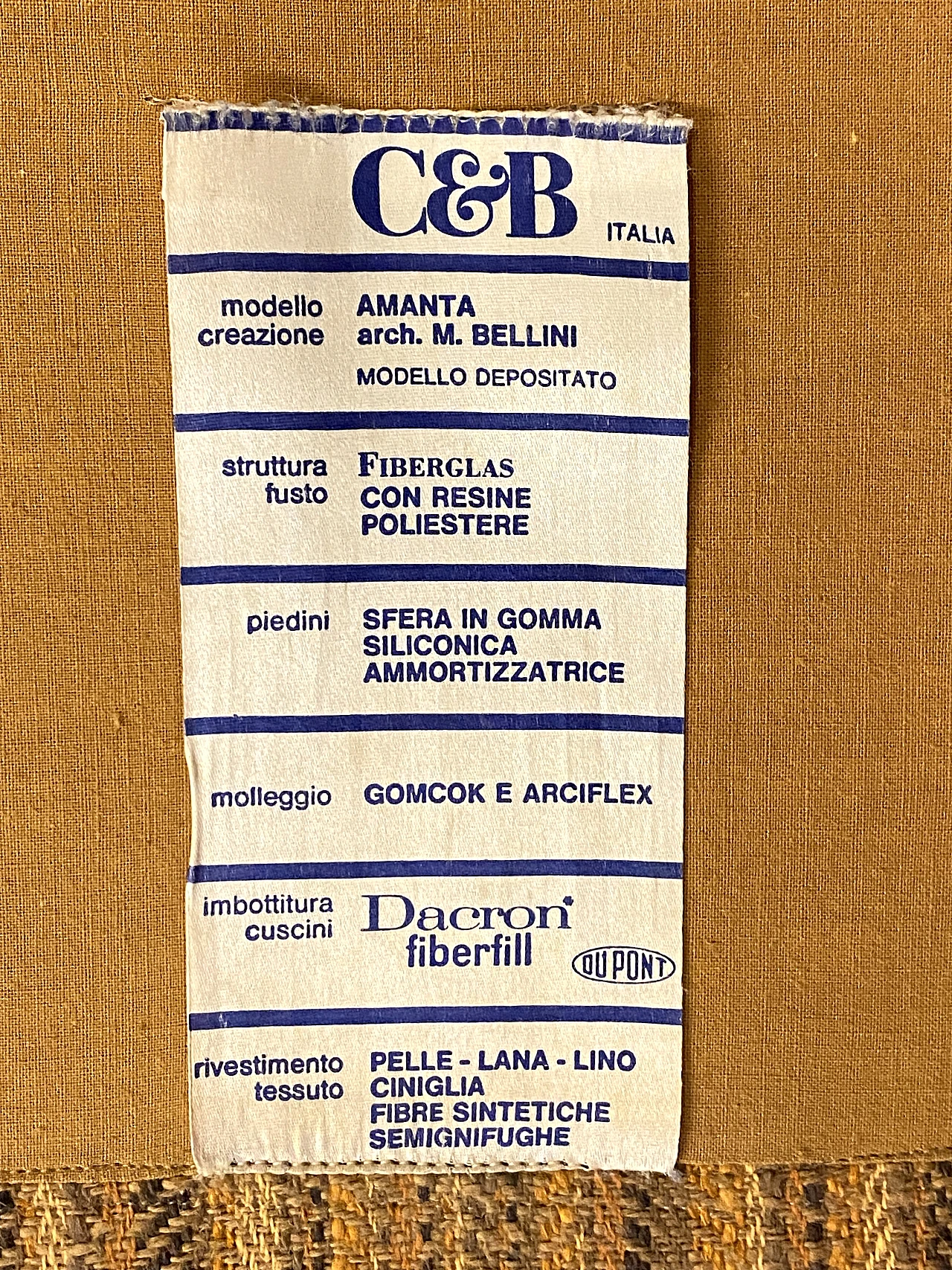 10 Poltrone Amanta di Mario Bellini per C&B Italia, anni '70 14