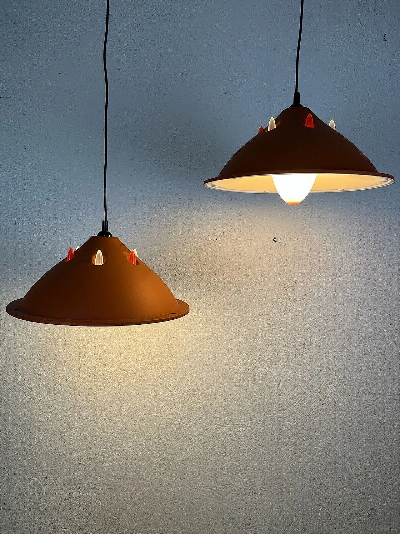 Coppia di lampade Lite Light di Philippe Starck per Flos, anni '90 4