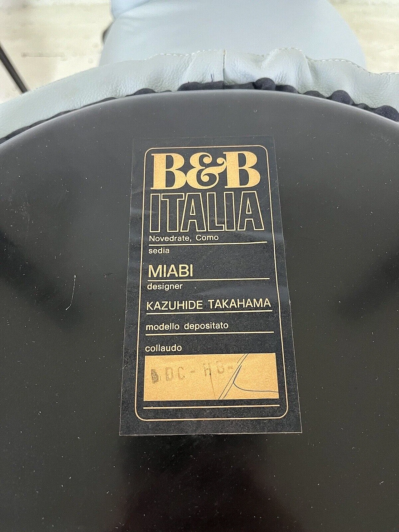 6 Sedie Miabi di Kazuhide Takahama per B&B Italia, anni '80 17