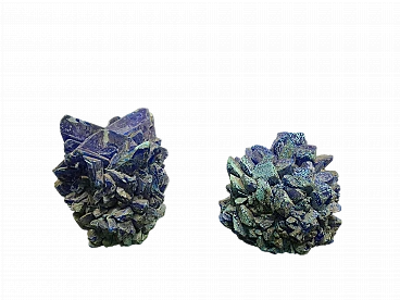 Pair of calcanite ores, 1990s