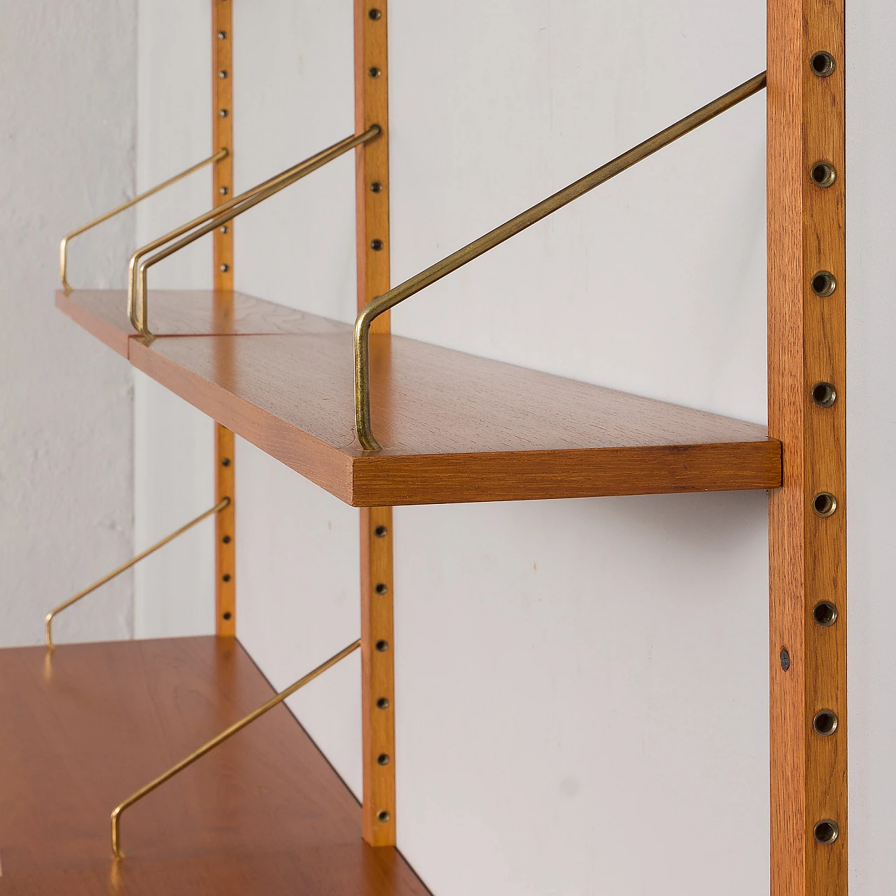 Teak bookcase with secrétaire by Poul Cadovius for Cado, 1960s 16