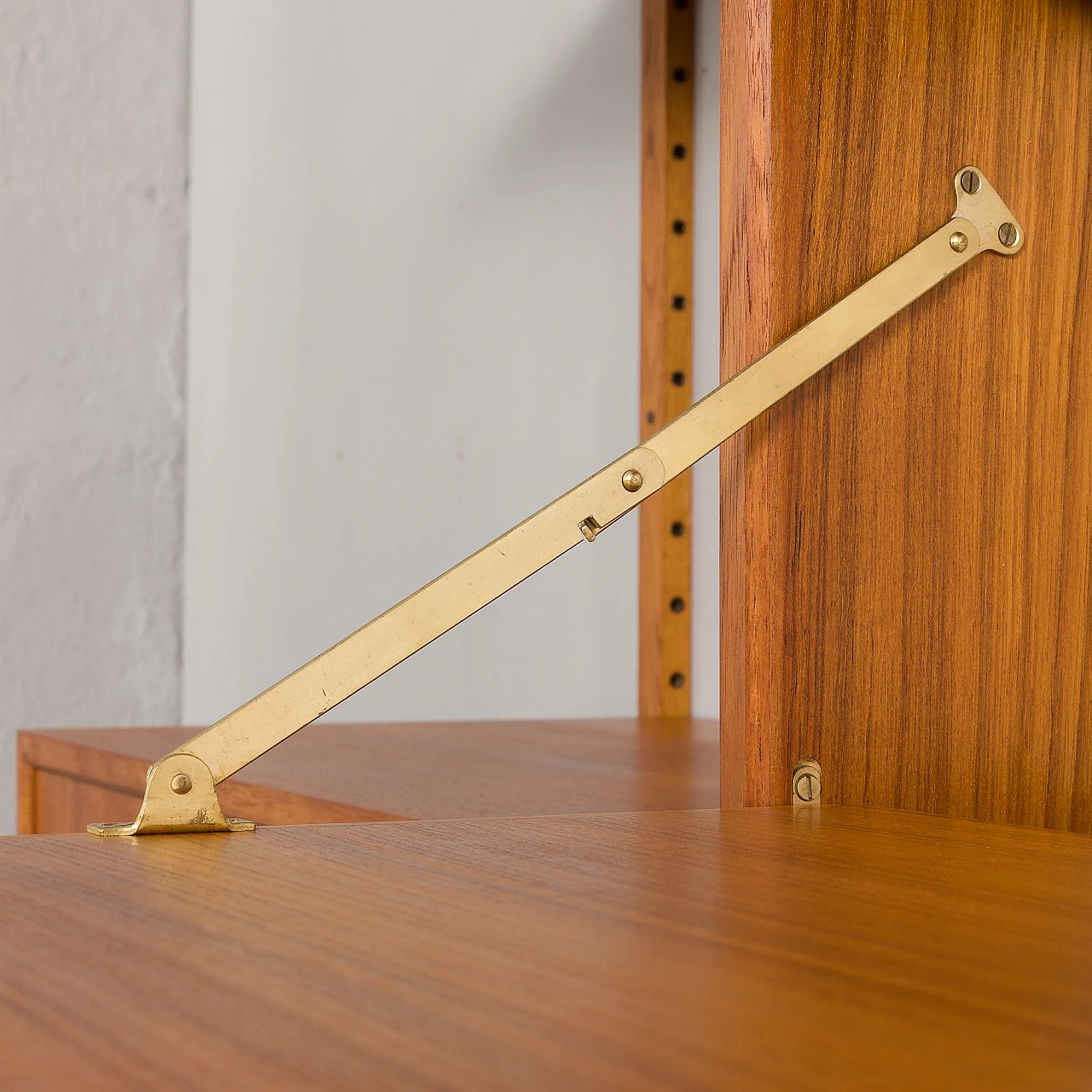 Teak bookcase with secrétaire by Poul Cadovius for Cado, 1960s 22