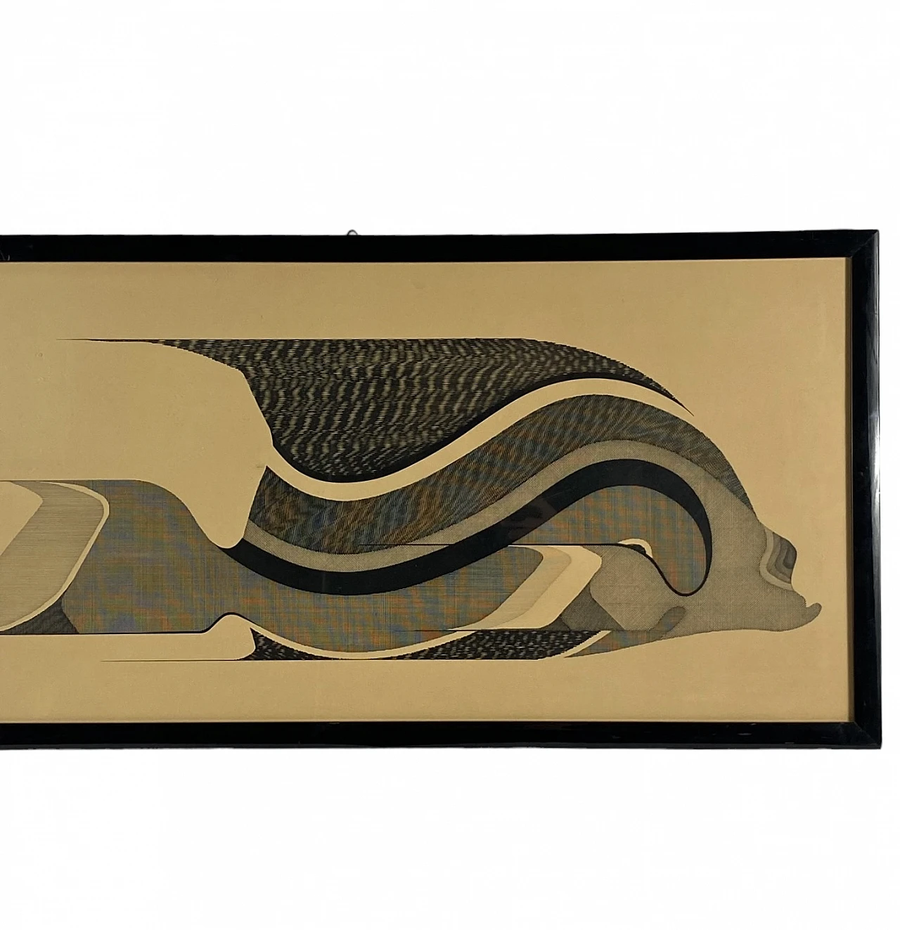 Abbahao, Pesce, disegno a china su carta, 1976 11