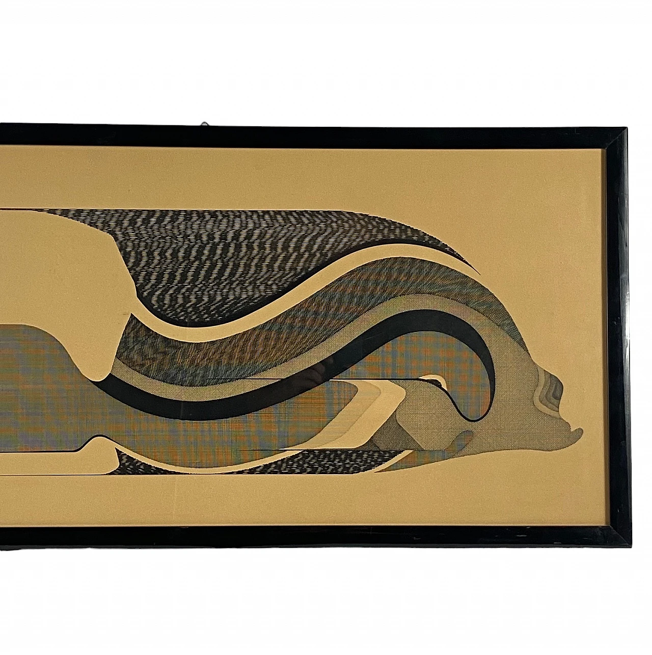 Abbahao, Pesce, disegno a china su carta, 1976 13
