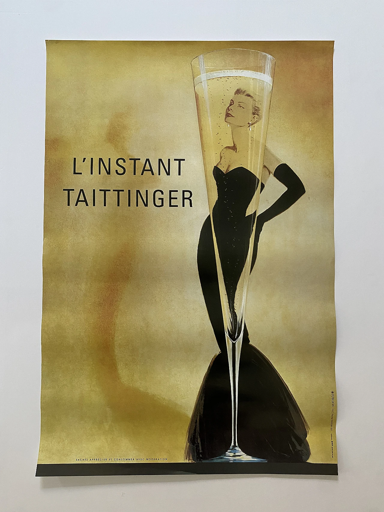 L'Instant Taittinger, manifesto pubblicitario, 1987 3