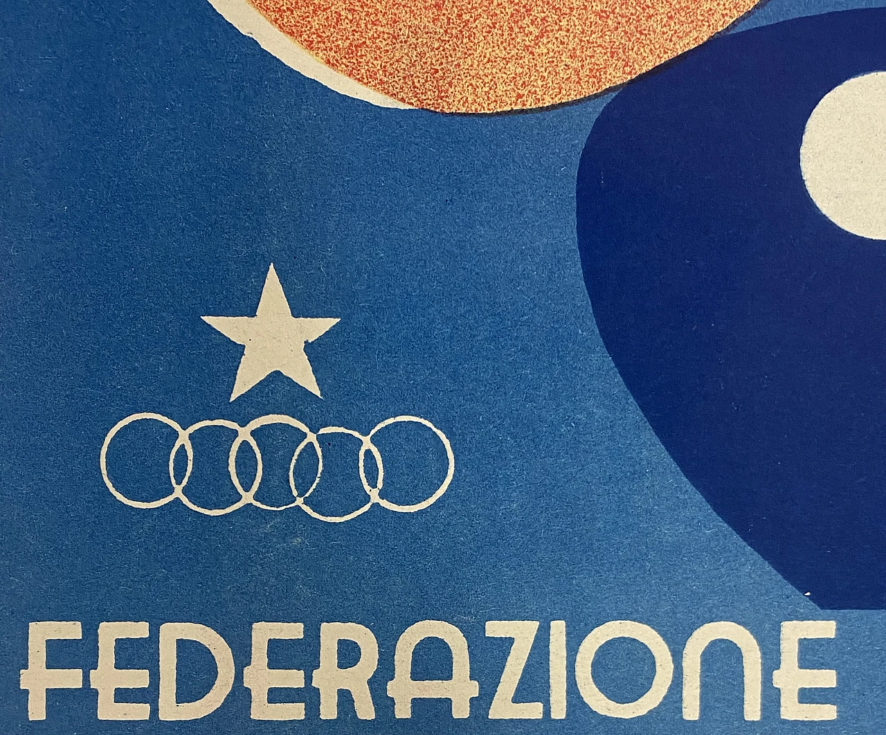 Federazione Italiana Hockey, manifesto pubblicitario, anni '50 3