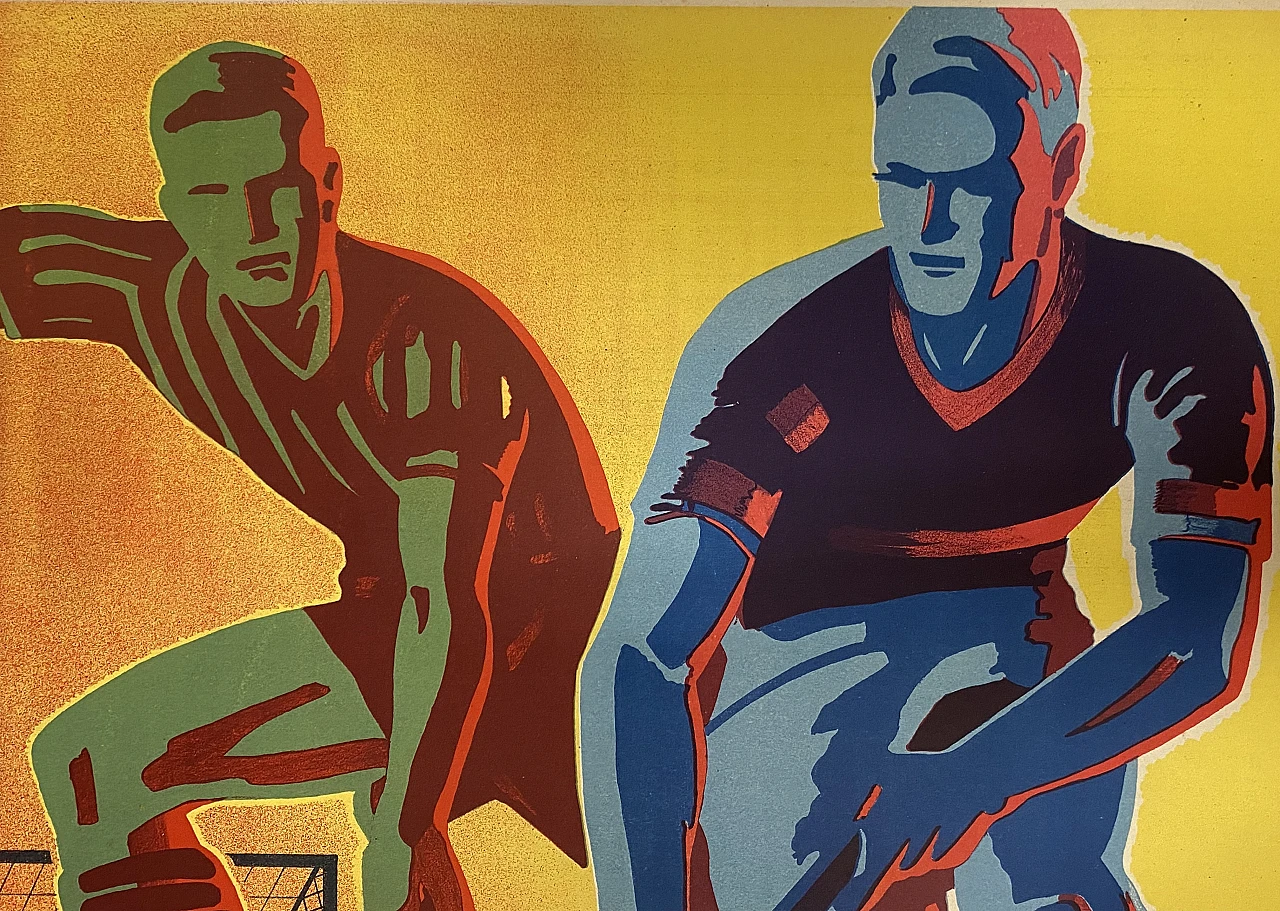 Federazione Italiana Hockey, manifesto pubblicitario, anni '50 9