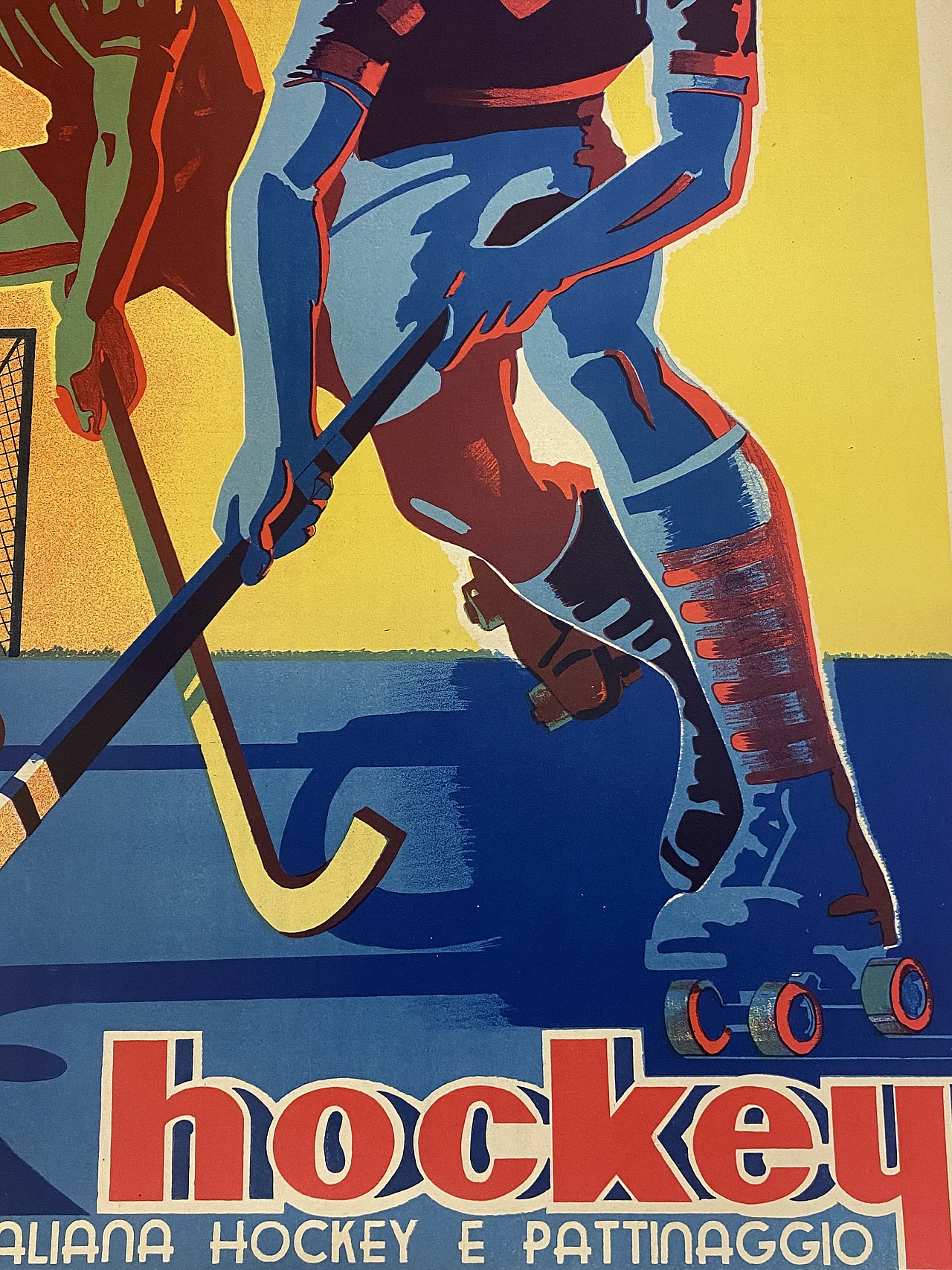 Federazione Italiana Hockey, manifesto pubblicitario, anni '50 10