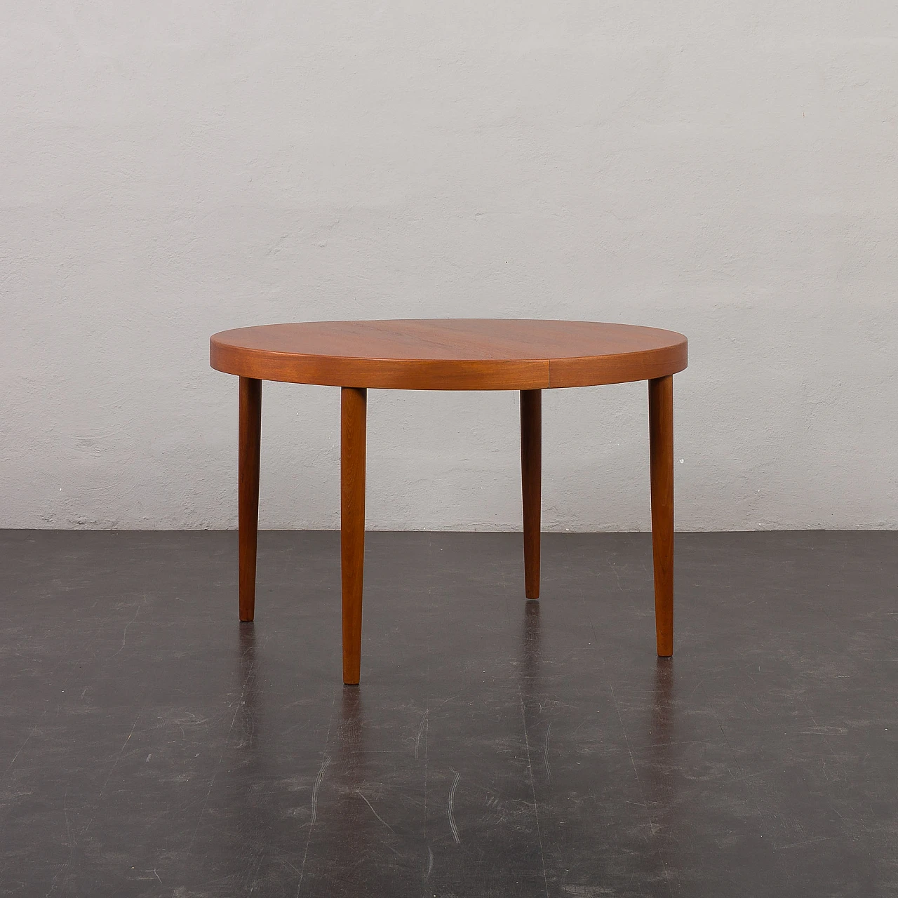 Teak extendable table attributed to Kai Kristiansen, 1960s 1