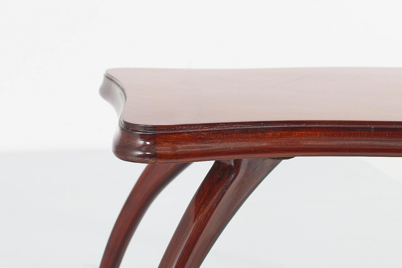 Wood coffee table attributed to Osvaldo Borsani, 1950s 10