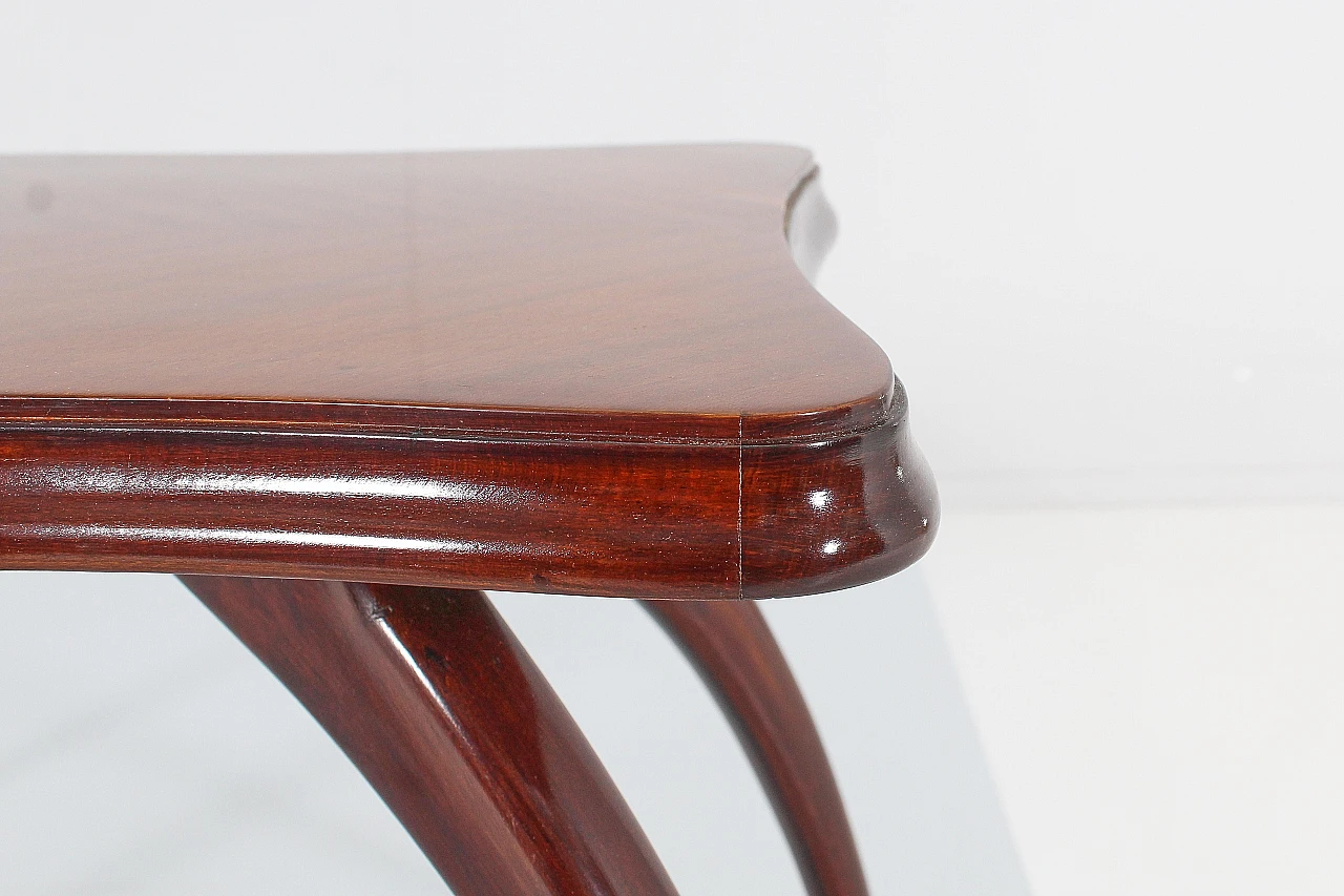 Wood coffee table attributed to Osvaldo Borsani, 1950s 17