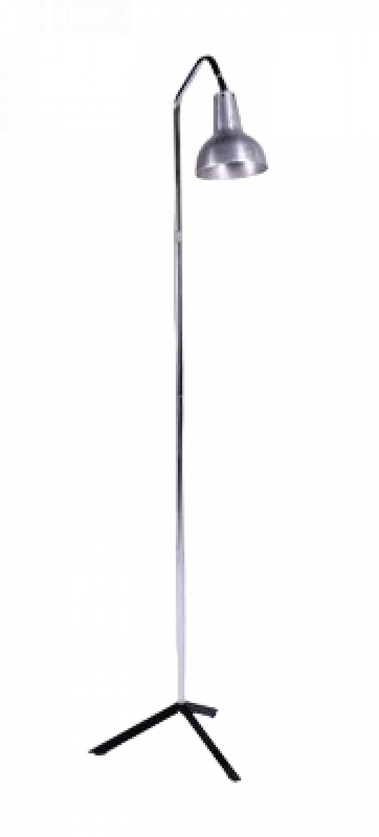 Iron floor lamp, 1990s 6