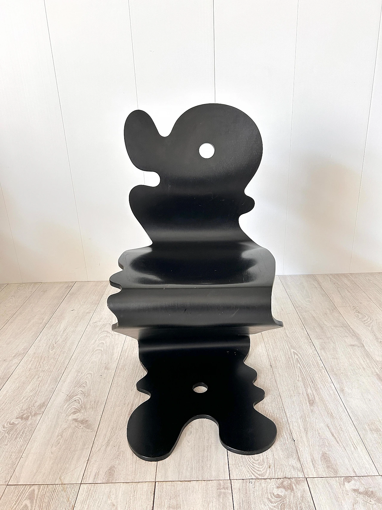 Black Pantonic 5000 chair by Verner Panton for Studio Hag, 1992 2