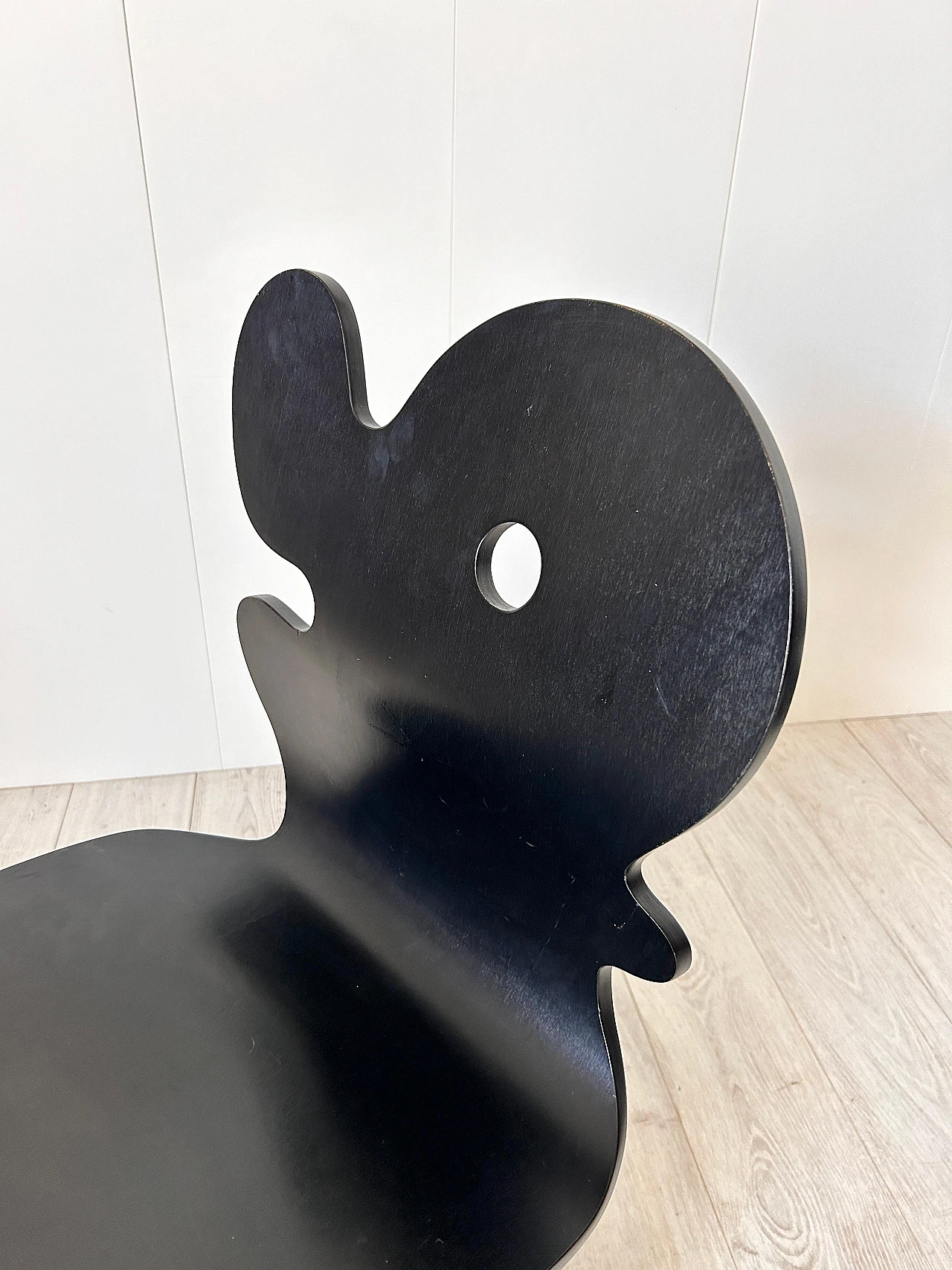 Black Pantonic 5000 chair by Verner Panton for Studio Hag, 1992 4