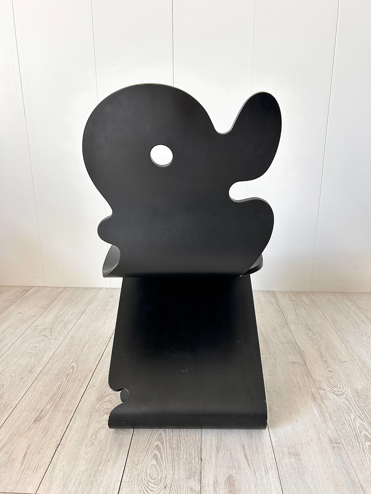 Black Pantonic 5000 chair by Verner Panton for Studio Hag, 1992 5