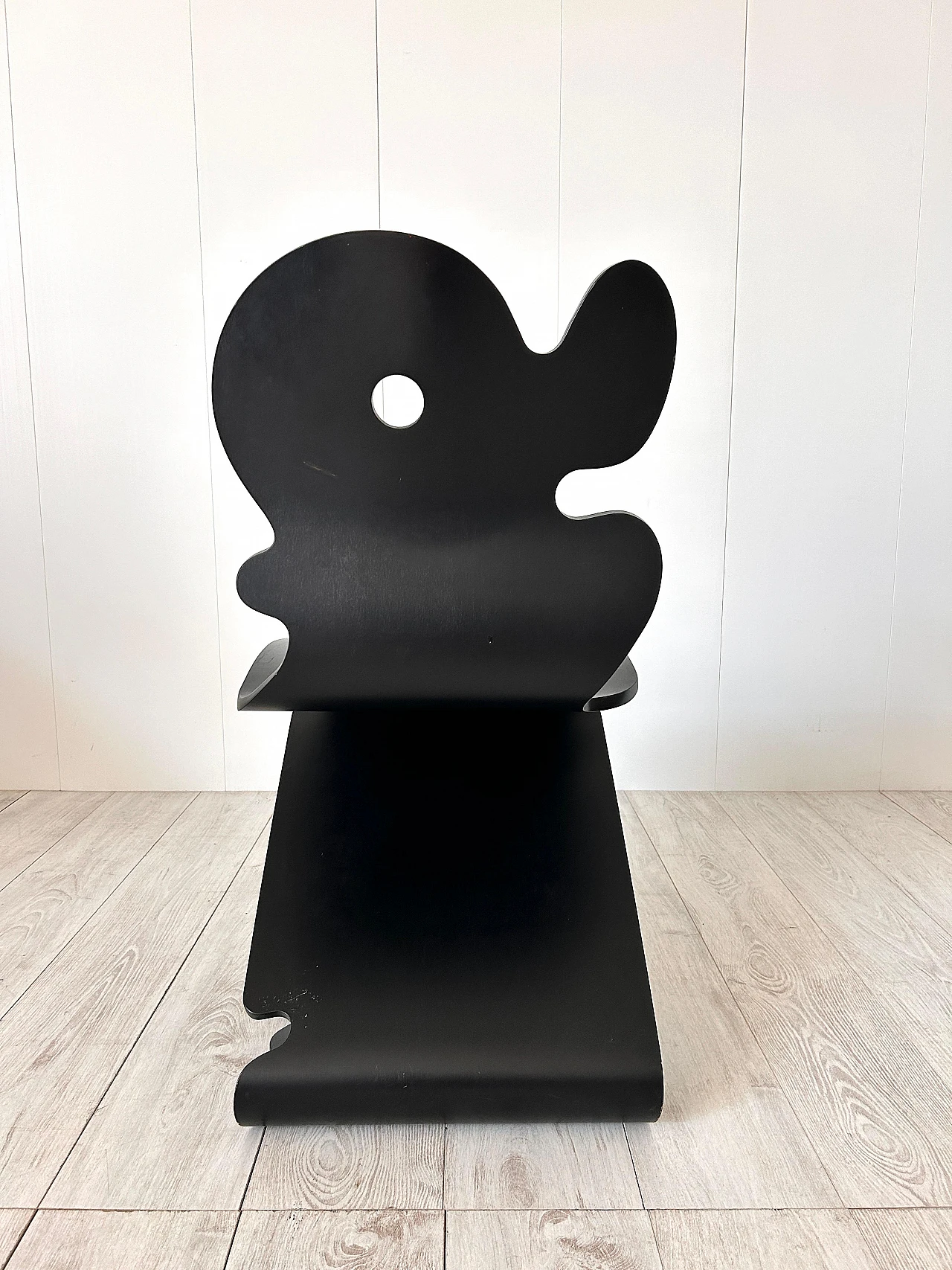 Black Pantonic 5000 chair by Panton for Studio Hag, 1992 5