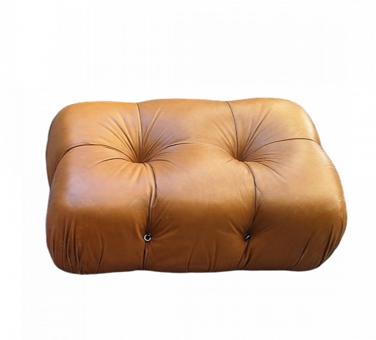 Pouf Camaleonda in pelle di Mario Bellini per C&B Italia, 1979 9