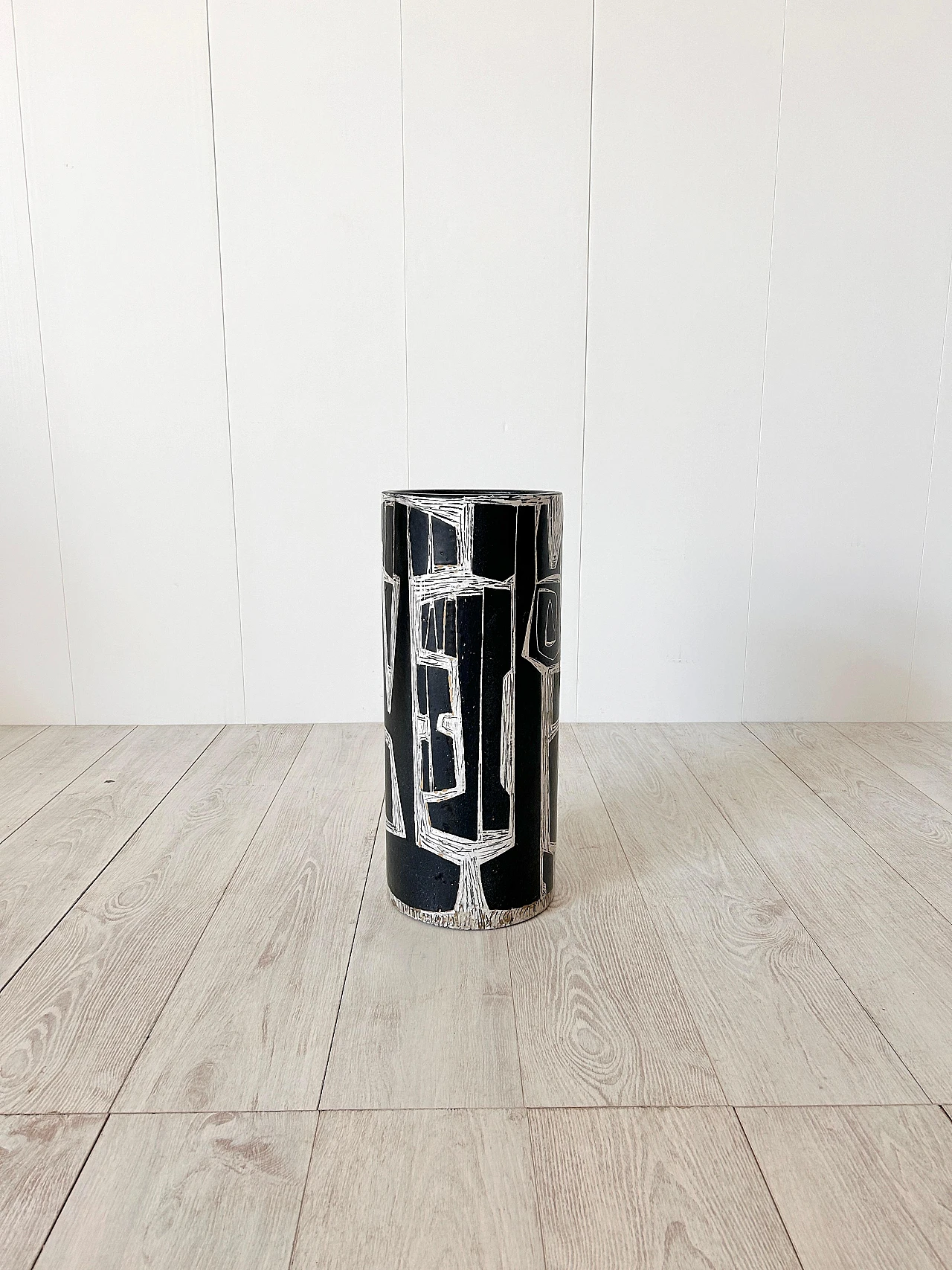 Glazed ceramic umbrella stand by Victor Cerrato, 1960s 2