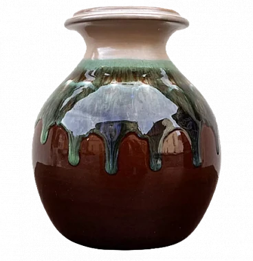 Kamionka Łysa Góra ceramic vase, 1960s