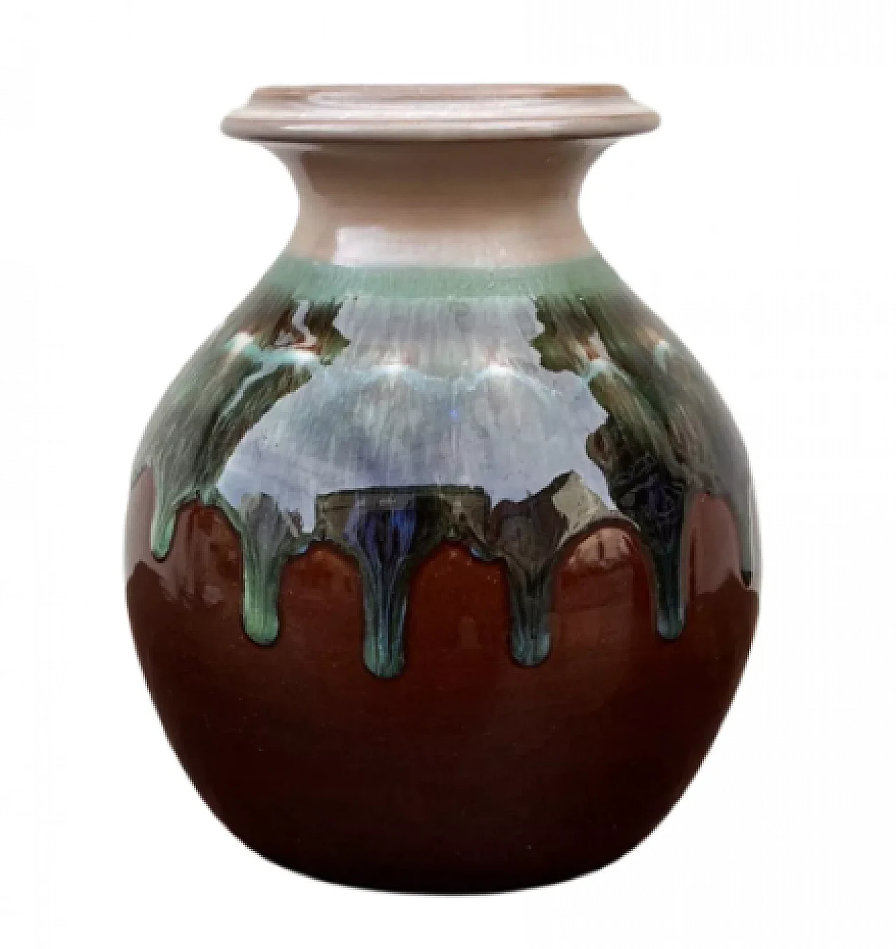 Kamionka Łysa Góra ceramic vase, 1960s 6