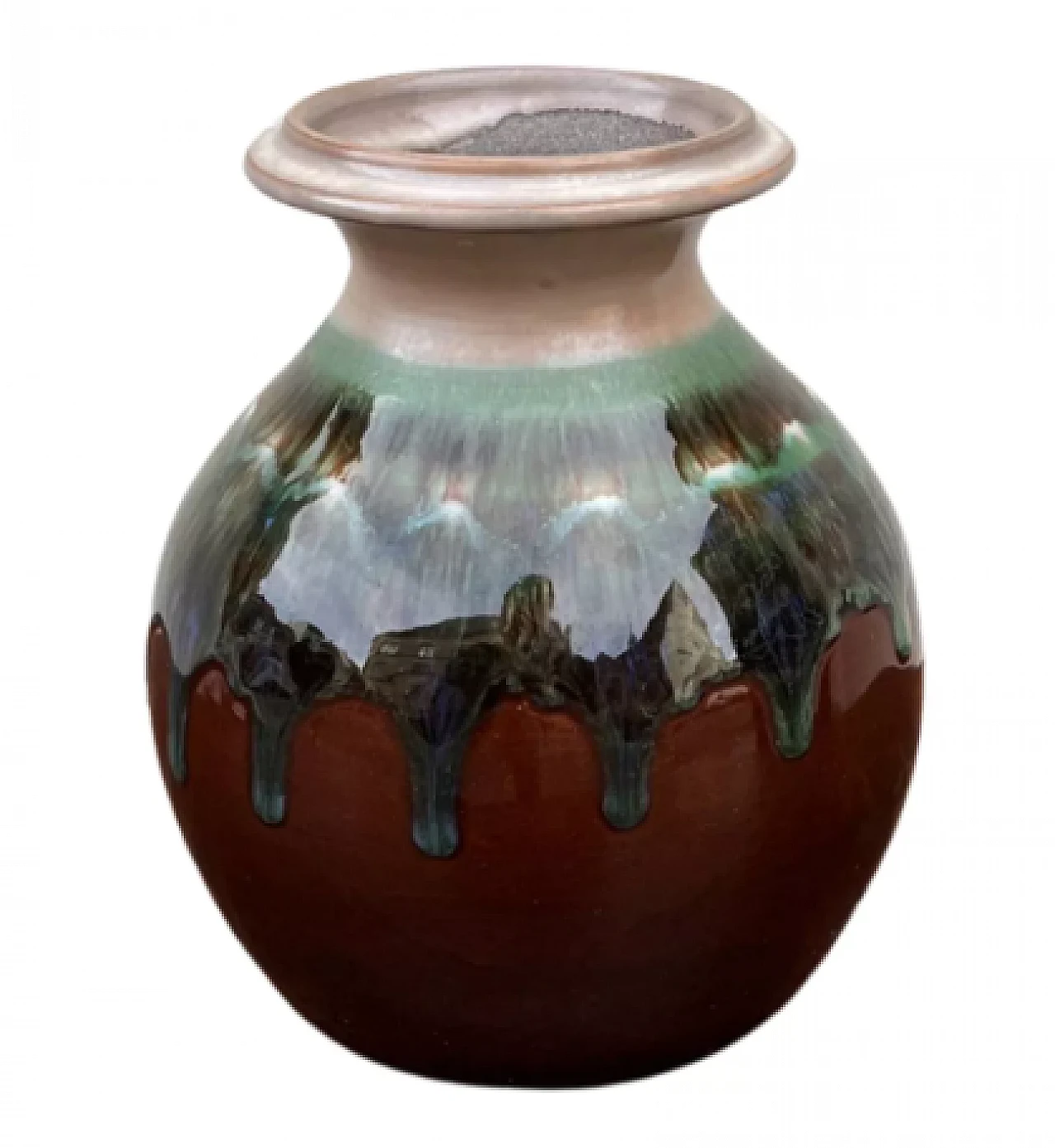 Kamionka Łysa Góra ceramic vase, 1960s 10