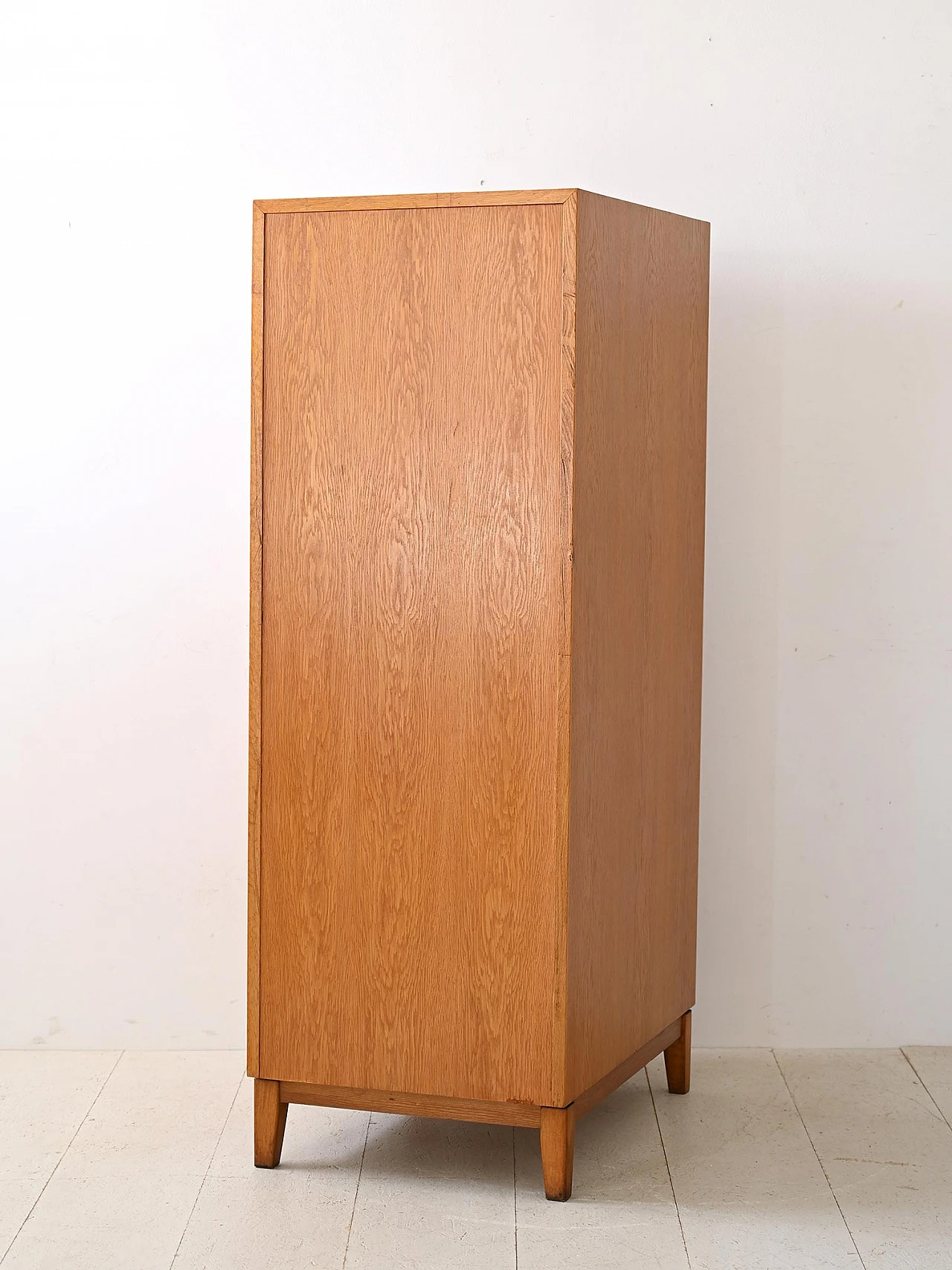 Scandinavian oak office filing cabinet, 1960s 5