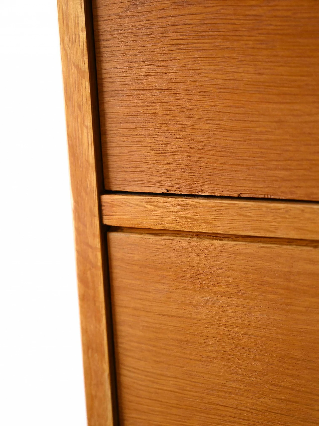 Scandinavian oak office filing cabinet, 1960s 7