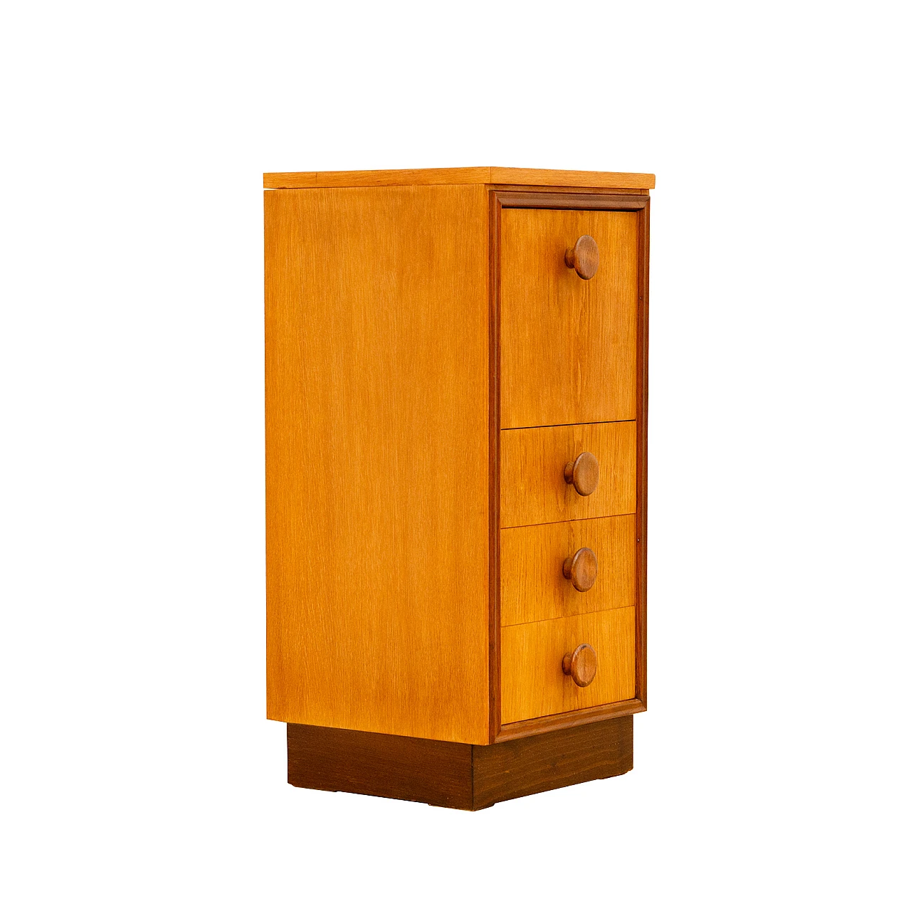 Oak chest of drawers by UP Závody, 1958 1