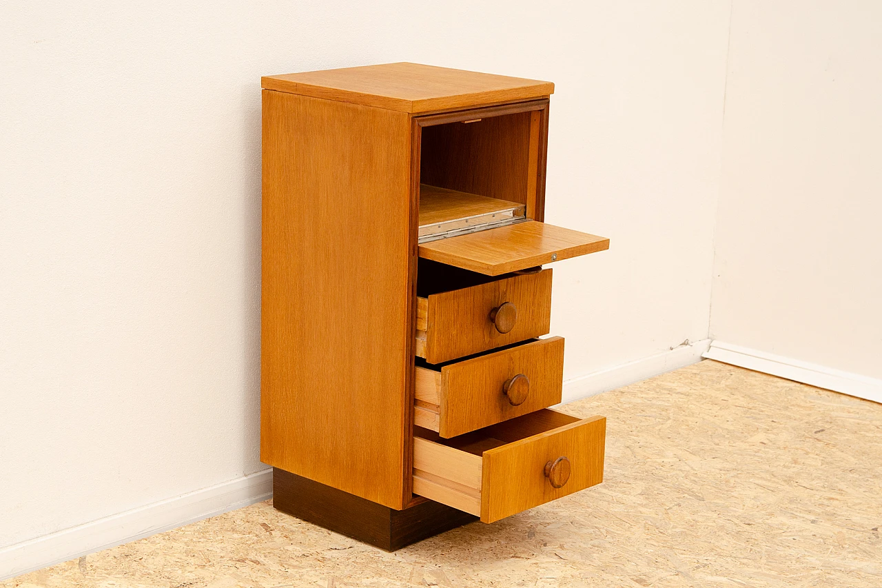 Oak chest of drawers by UP Závody, 1958 13