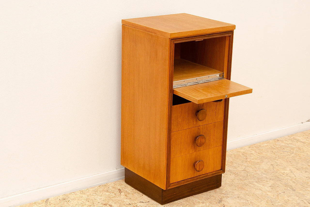 Oak chest of drawers by UP Závody, 1958 14