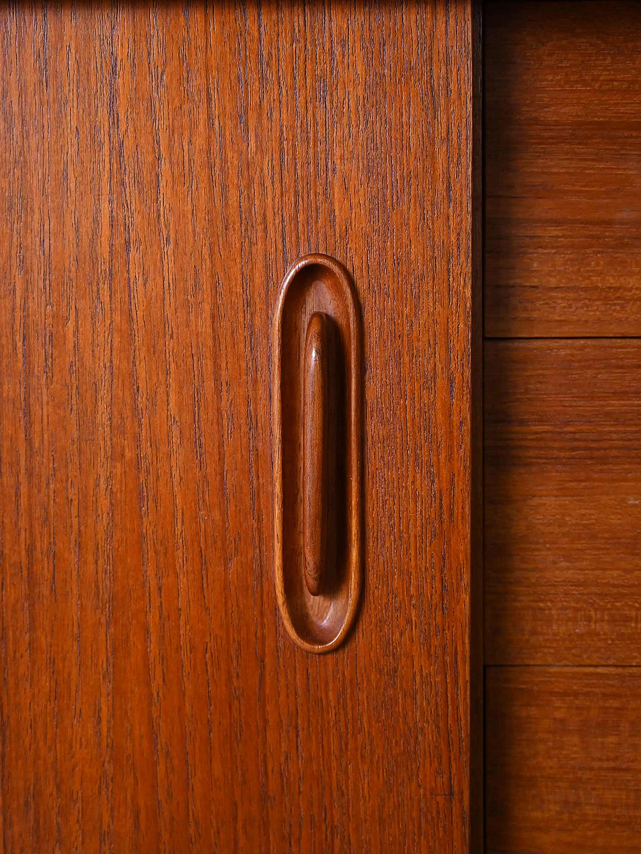 Credenza Cortina in teak di Nils Jonsson, anni '60 10