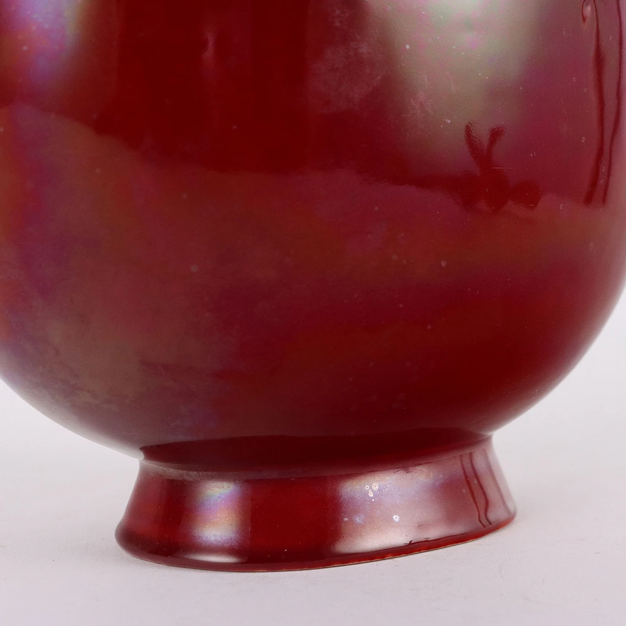 Vaso in ceramica smaltata di Richard Ginori, anni '30 5