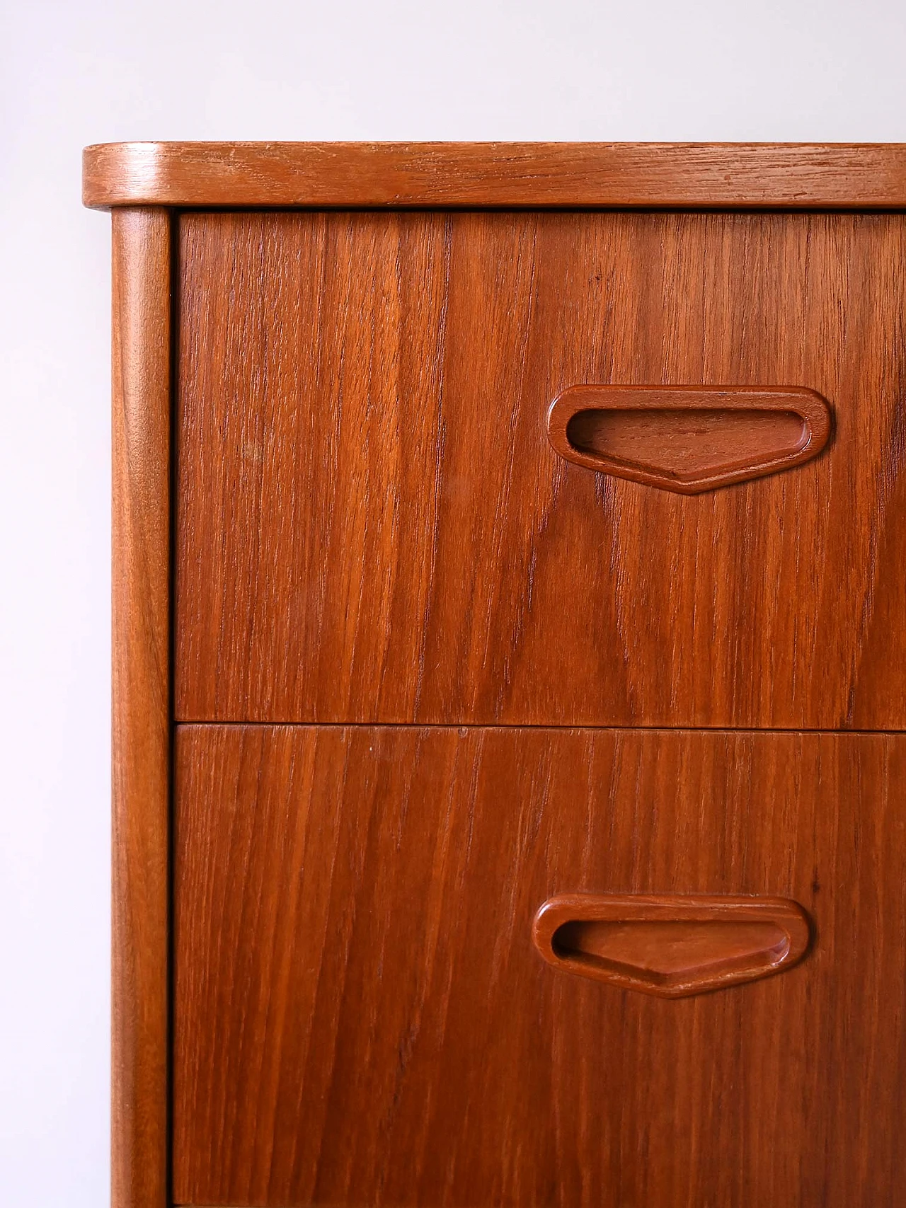 Swedish teak chest of drawers with four drawers, 1960s 6