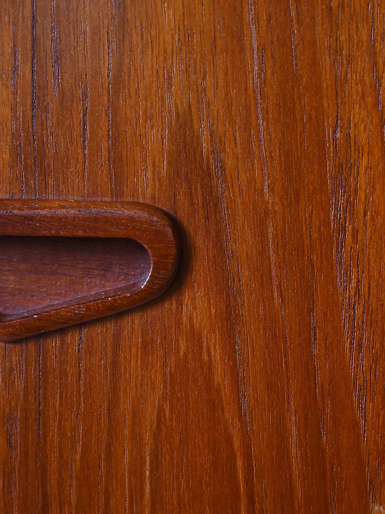 Swedish teak chest of drawers with four drawers, 1960s 8