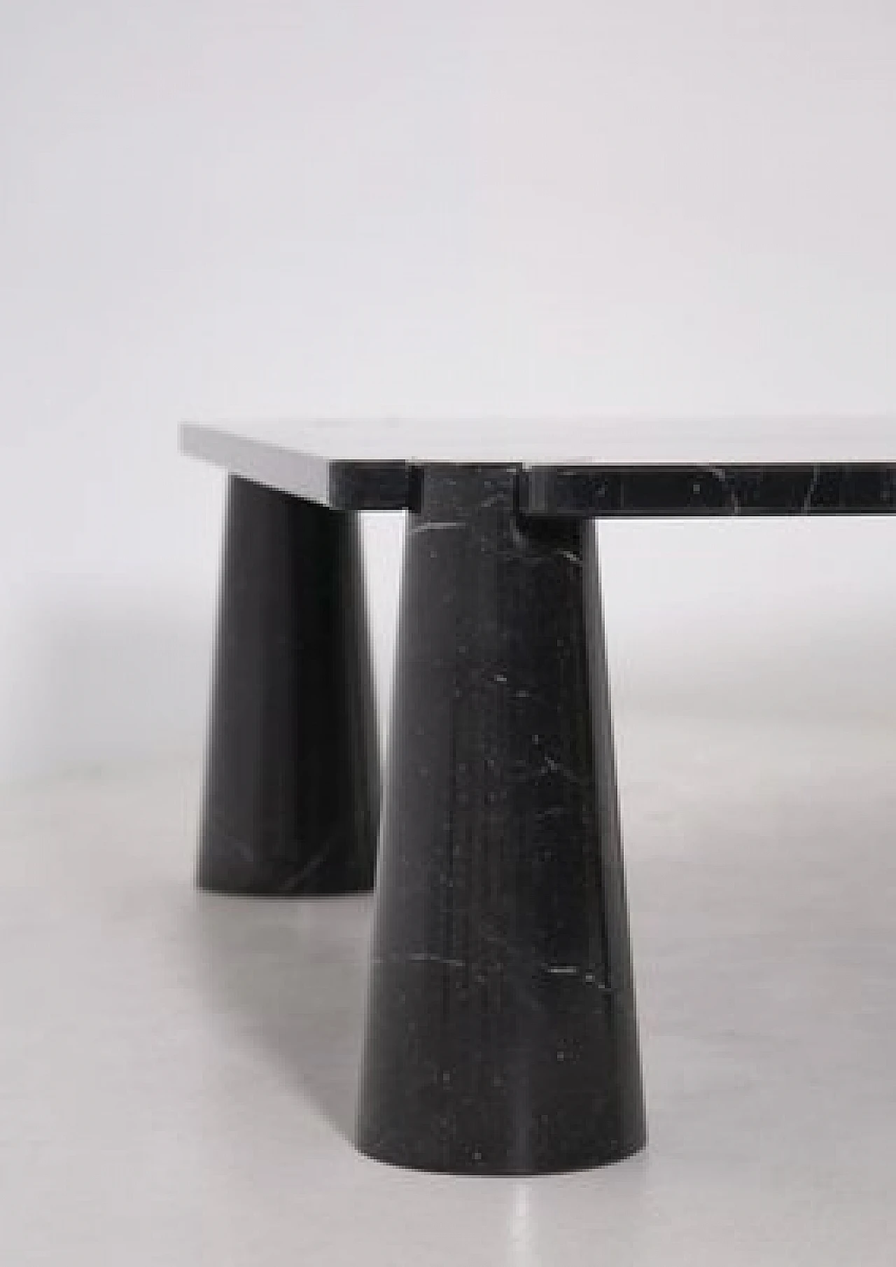 Eros coffee table in black marble by Mangiarotti for Skipper, 1970s 4