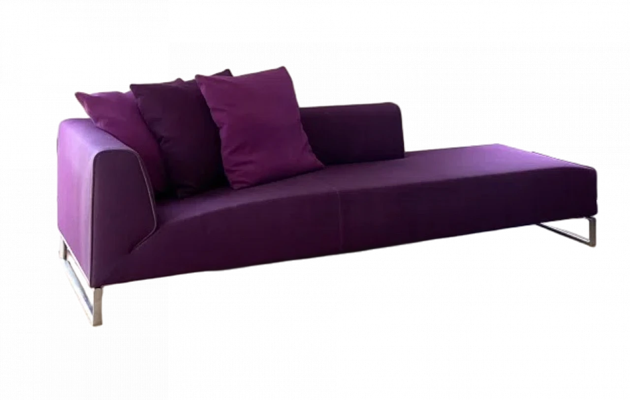 Solo ‘14 sofa in Maxalto cotton by Antonio Citterio for B&B Italia 10