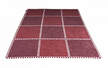 Rectangular cotton mat, mid-19th century