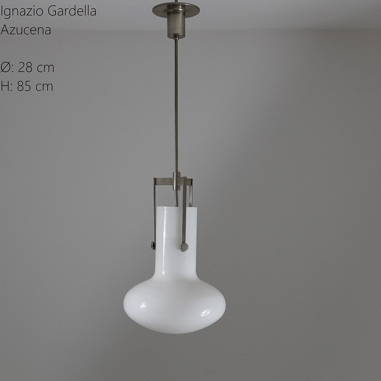 Hanging lamp by Ignazio Gardella for Azucena, 1950s 1