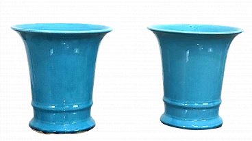 Pair of Sia Marka porcelain vases, 2000s