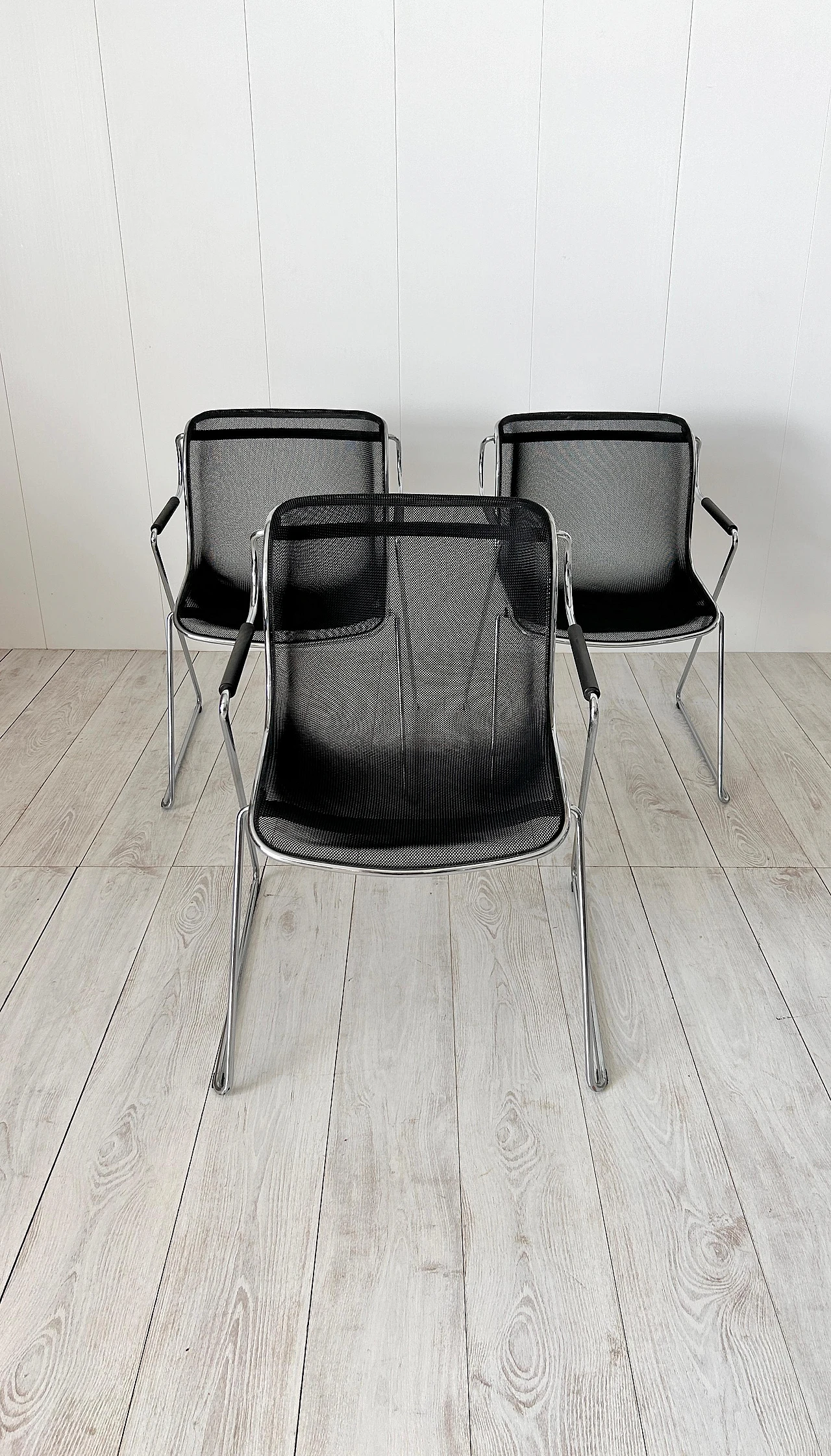 6 Penelope chairs by Charles Pollock for Anonima Castelli, 1982 13