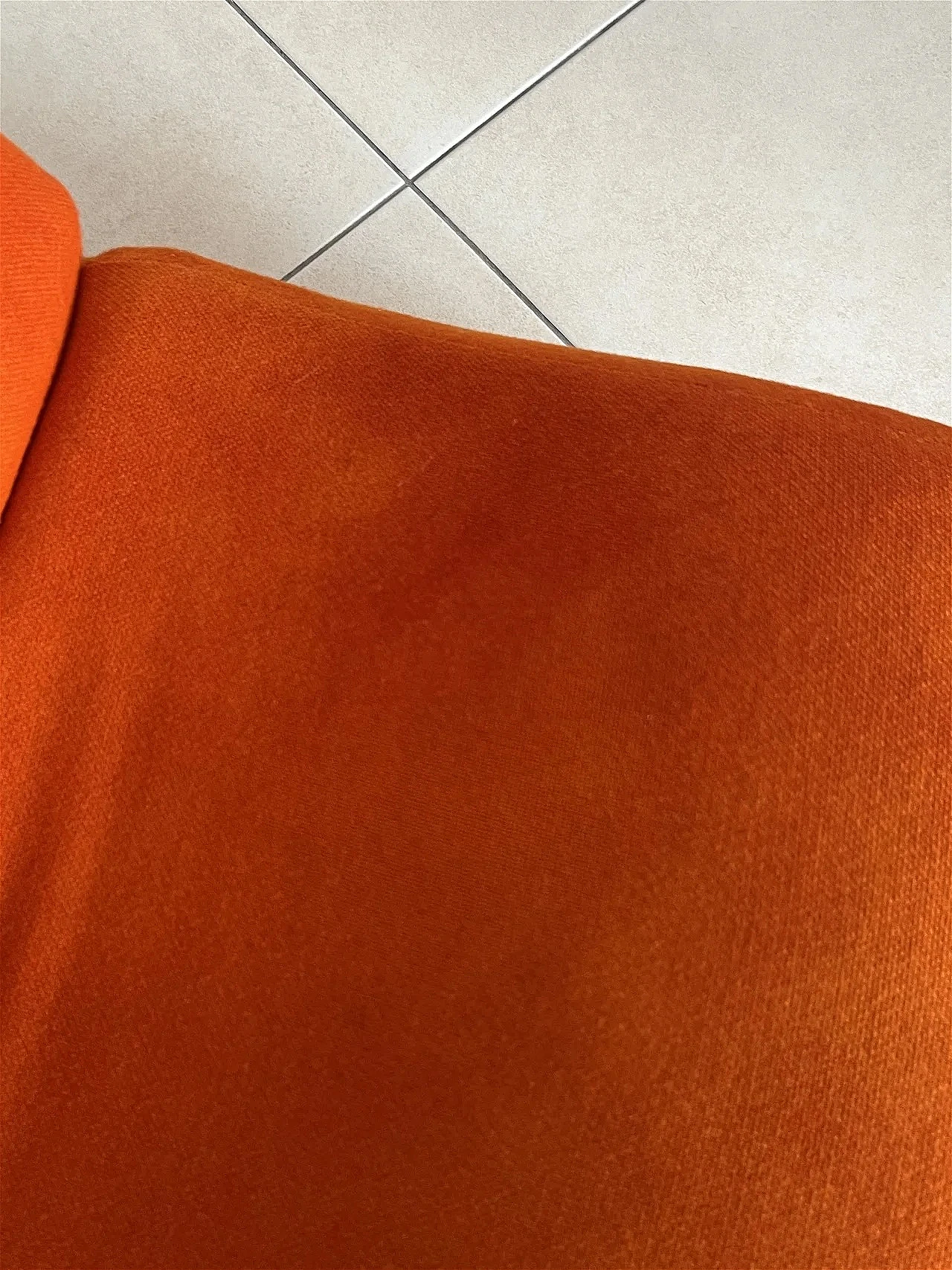 Coppia di poltrone Amoebe arancioni di Verner Panton per Vitra 3