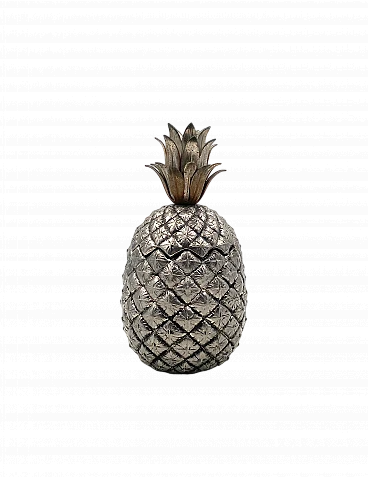 Secchiello per il ghiaccio ad ananas di Mauro Manetti Fonderie d'Arte