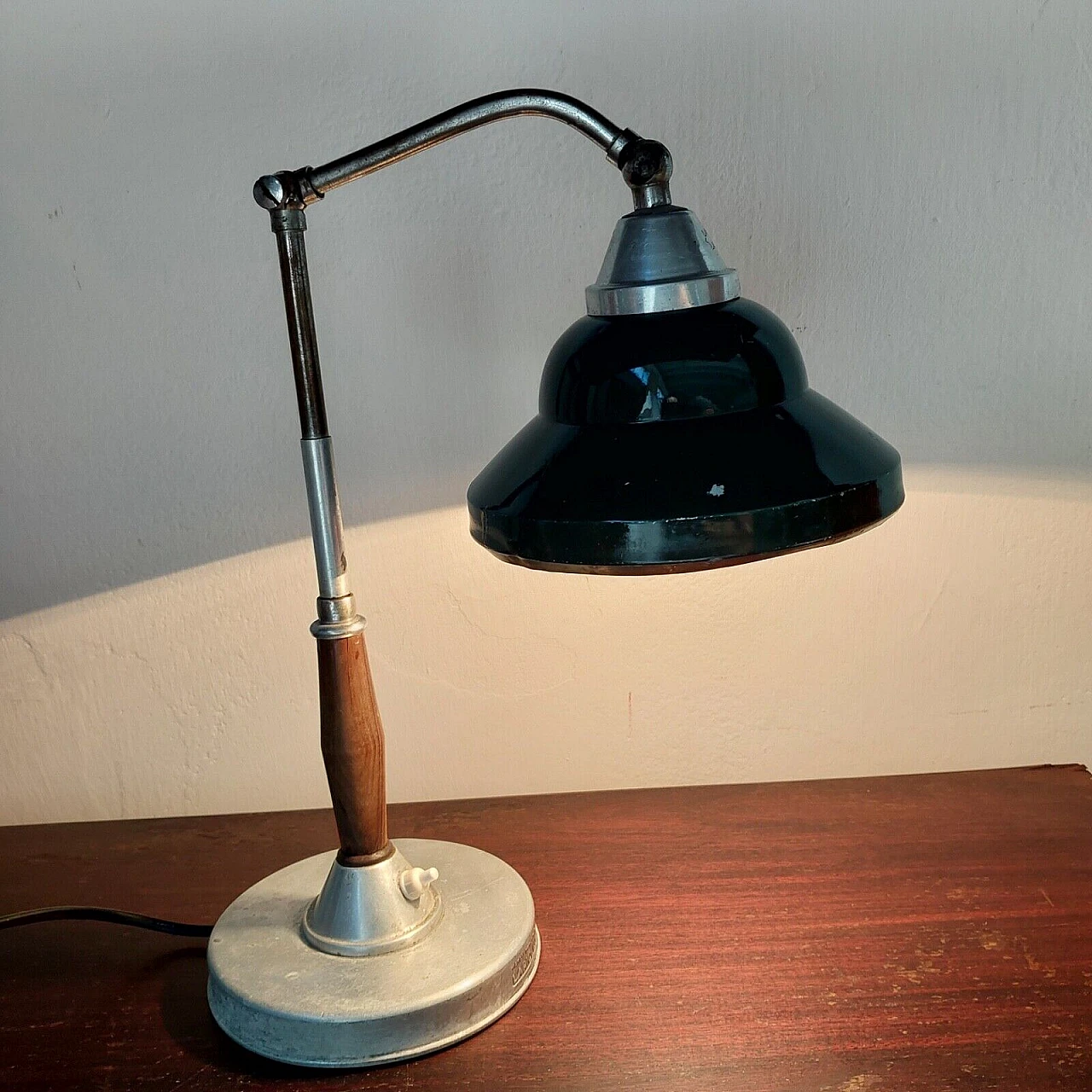 Ministerial table lamp by Lariolux, 1930s 3