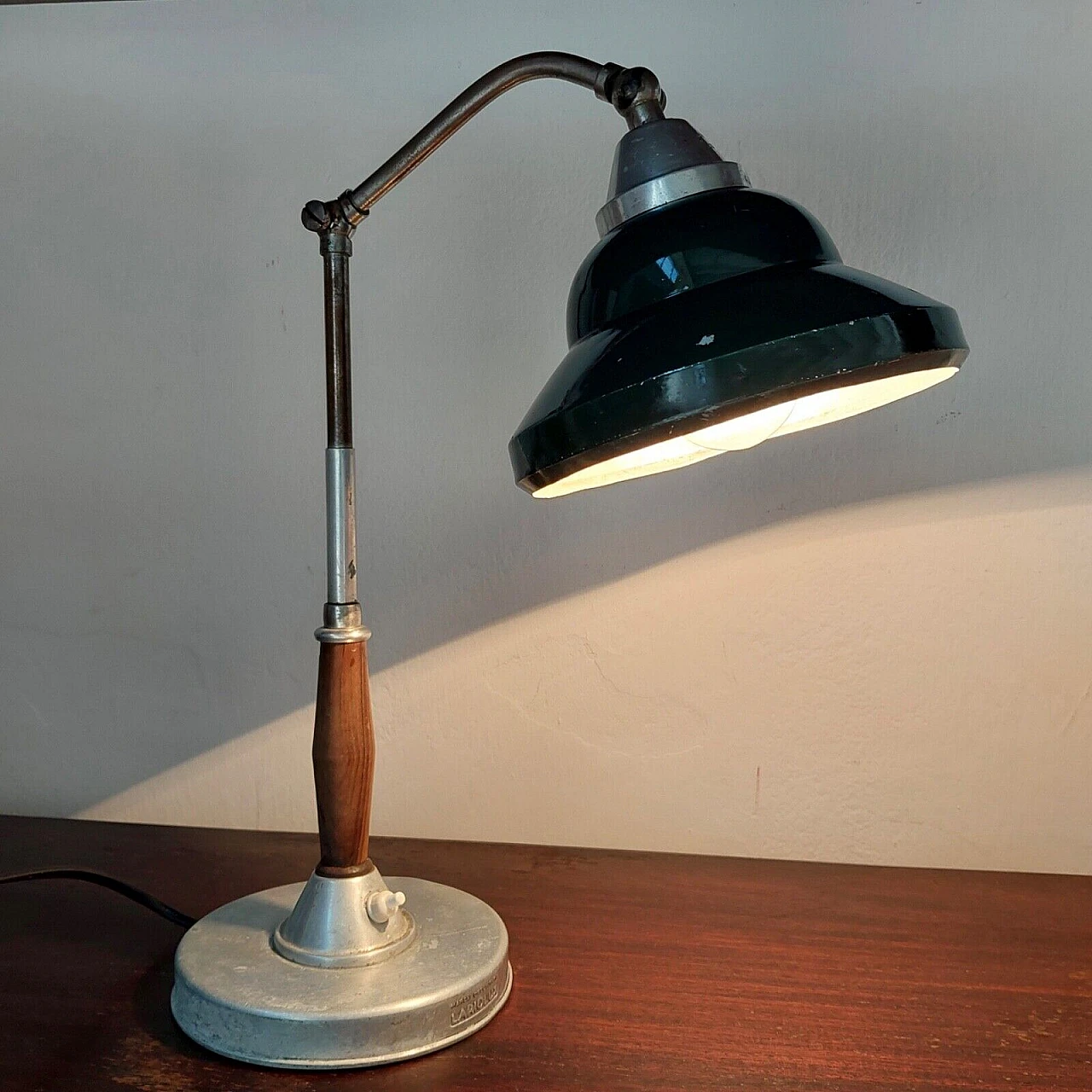 Ministerial table lamp by Lariolux, 1930s 4