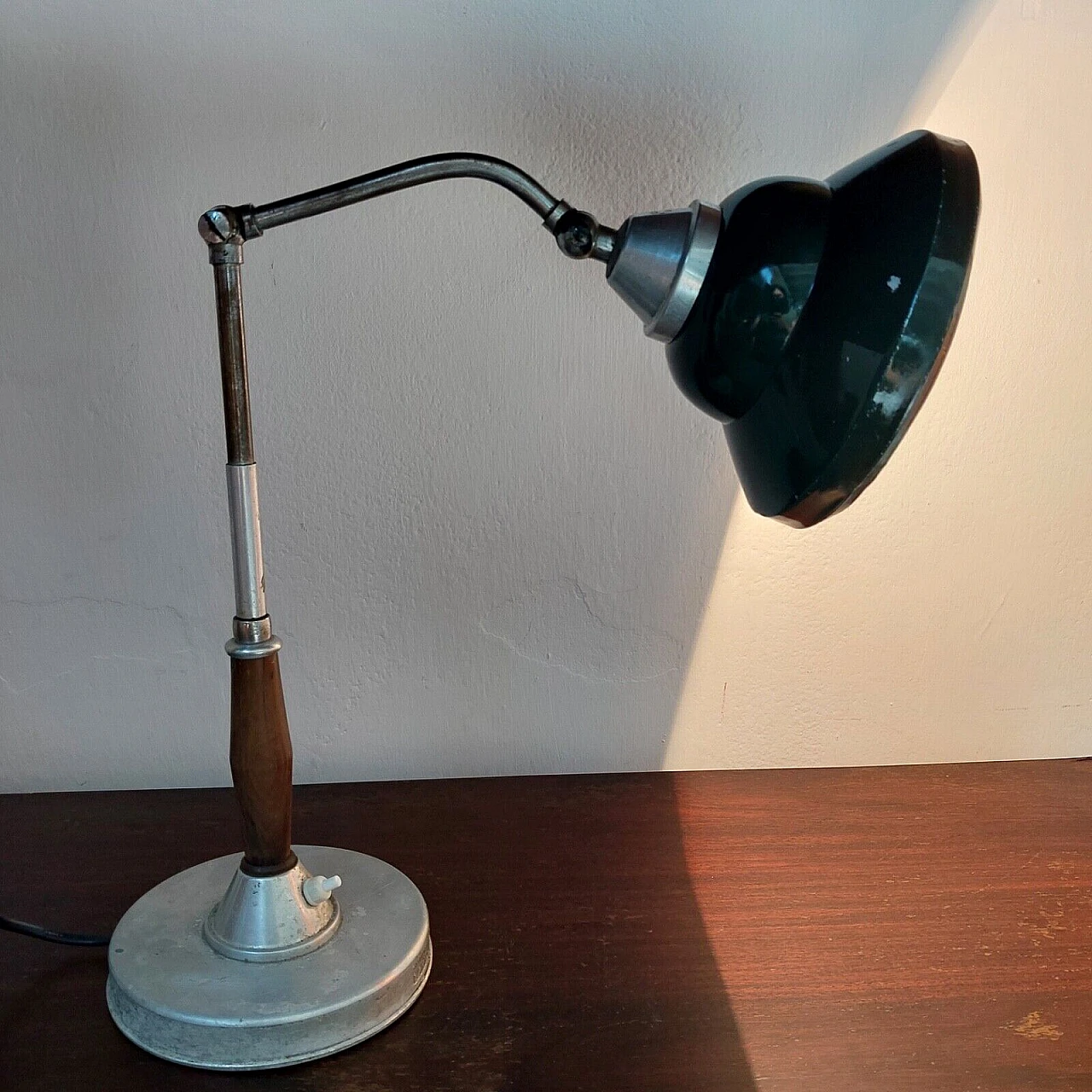 Ministerial table lamp by Lariolux, 1930s 5