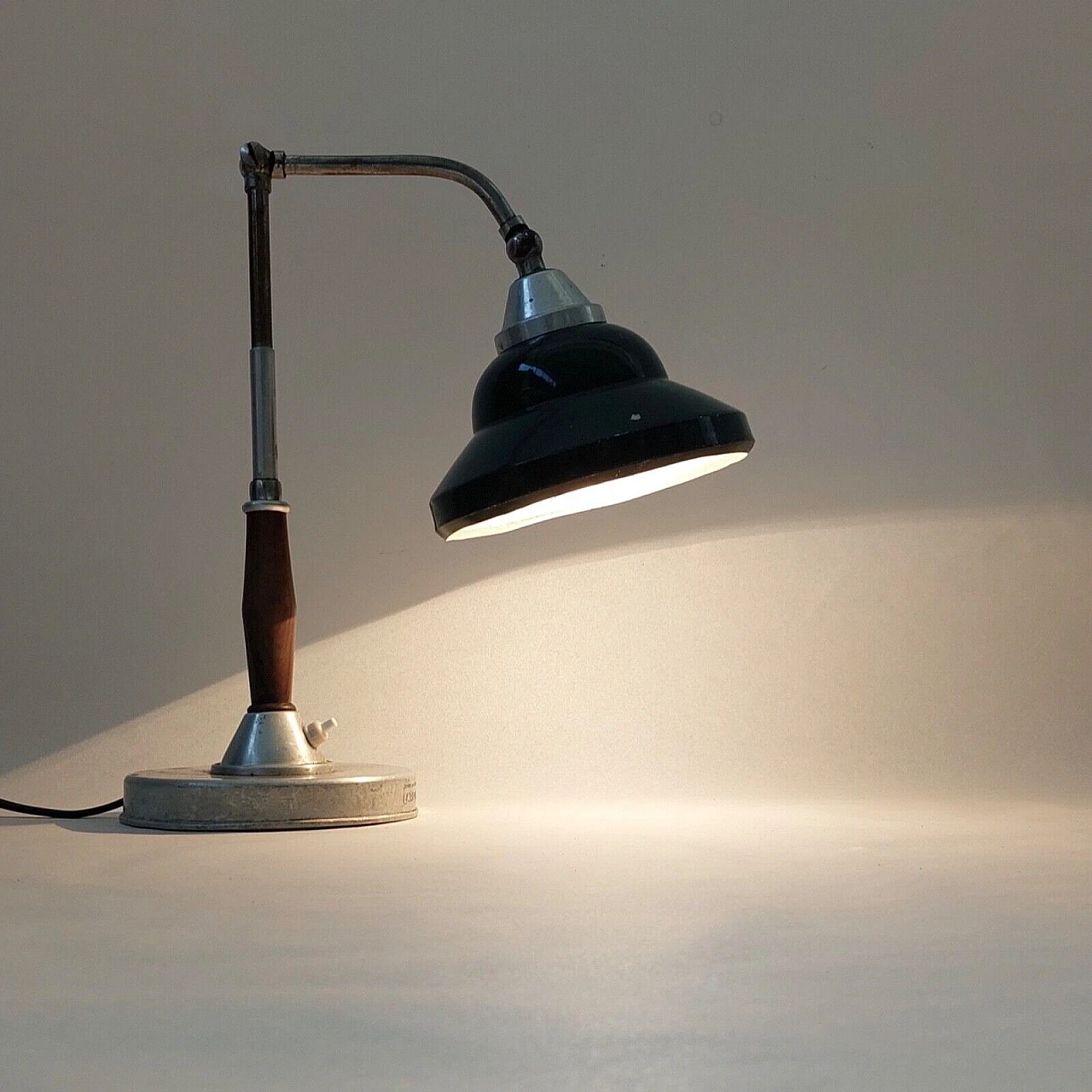Ministerial table lamp by Lariolux, 1930s 22