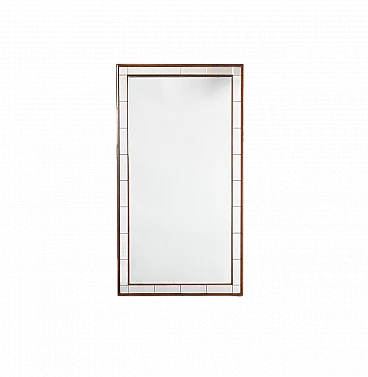 Danish rosewood wall mirror, 1960s