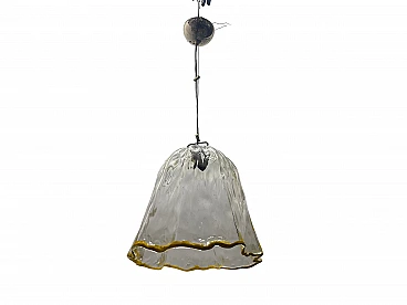 Murano glass hanging lamp by La Murrina, 1970s