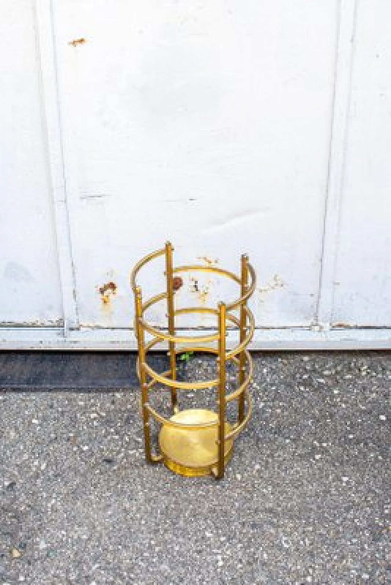 Brass umbrella stand, 1930s 1